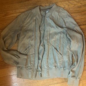 S Kenneth Cole Soft Bomber, Olive